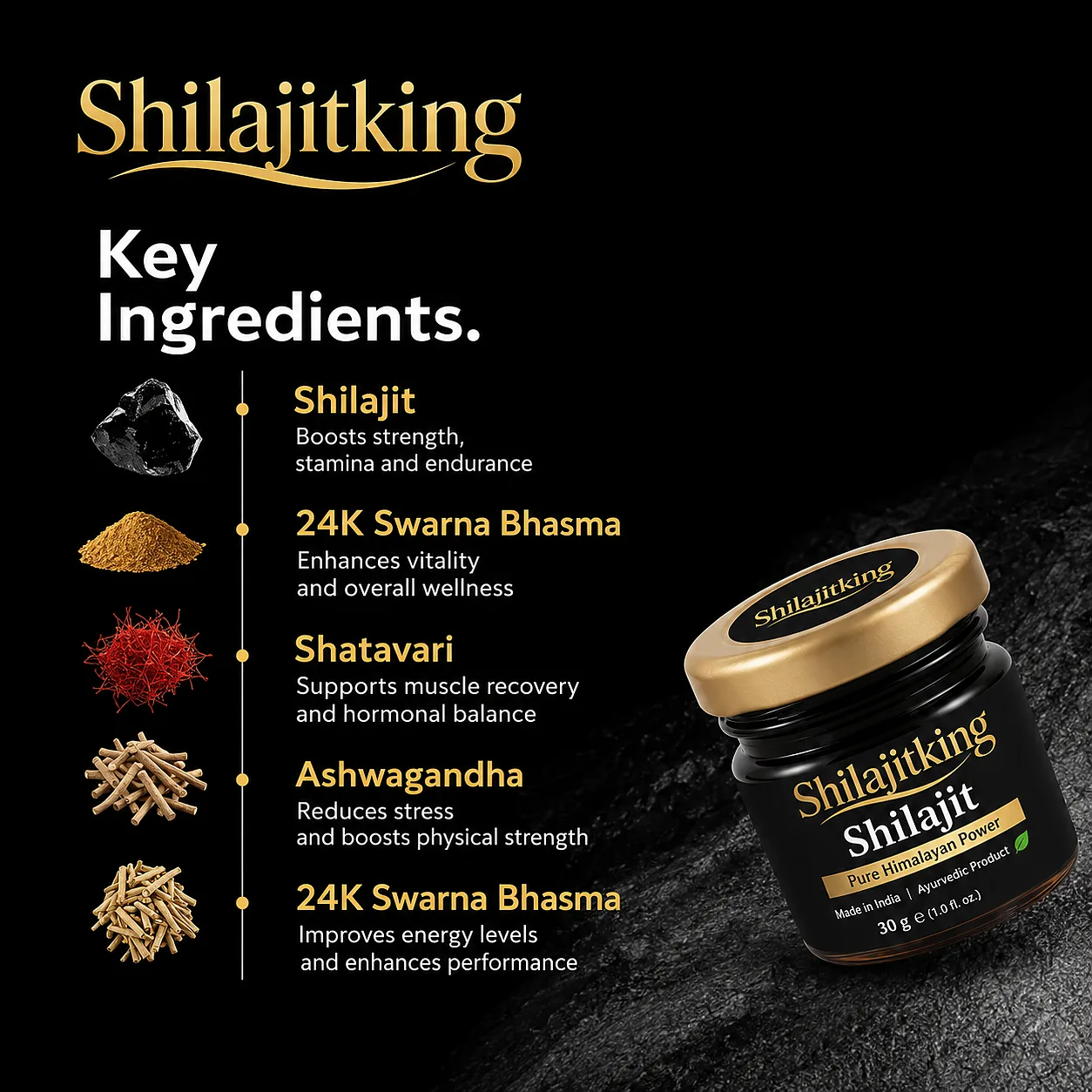 Shilajit Gold Plus Resin